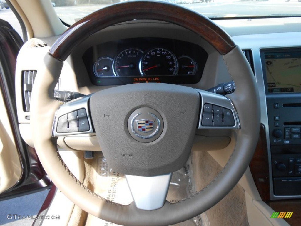 2009 STS 4 V6 AWD - Black Cherry / Cashmere photo #26