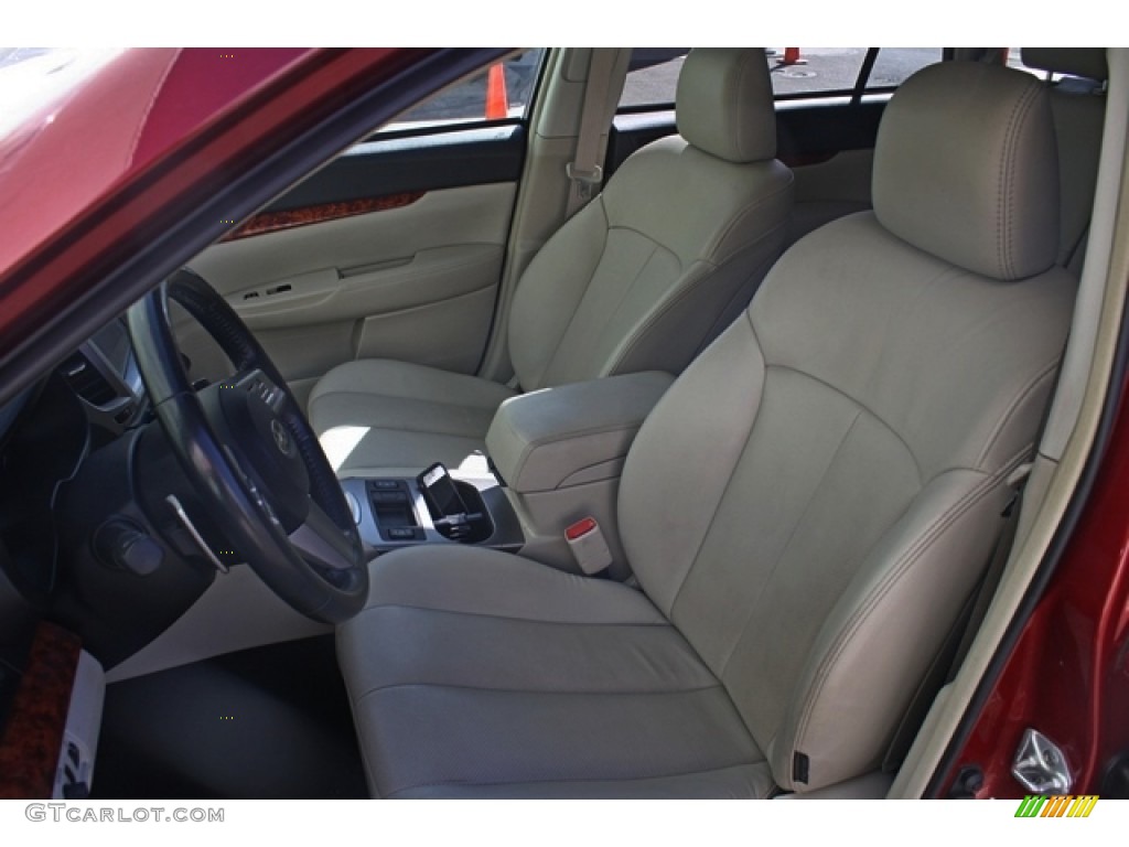 2011 Outback 3.6R Limited Wagon - Ruby Red Pearl / Warm Ivory photo #11