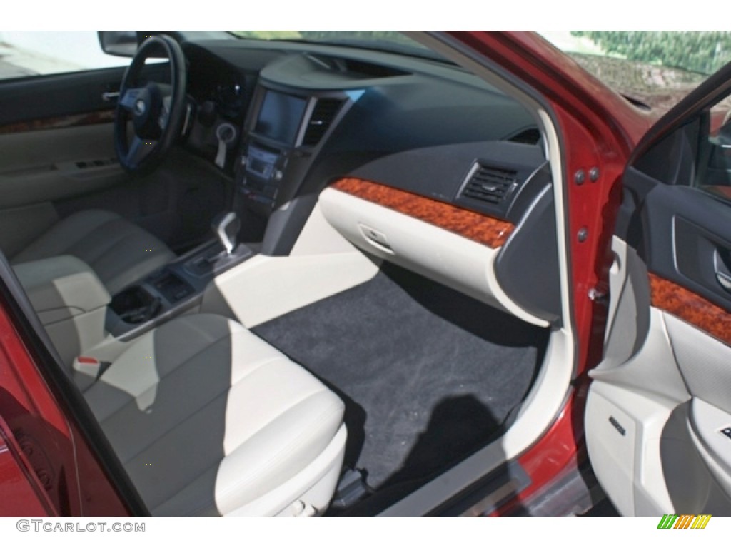 2011 Outback 3.6R Limited Wagon - Ruby Red Pearl / Warm Ivory photo #15