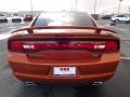 2011 Toxic Orange Pearl Dodge Charger R/T Plus  photo #6