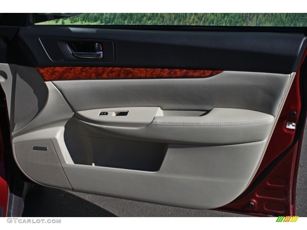 2011 Outback 3.6R Limited Wagon - Ruby Red Pearl / Warm Ivory photo #22