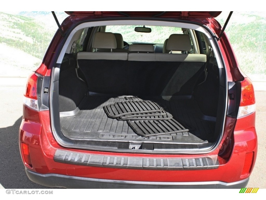 2011 Outback 3.6R Limited Wagon - Ruby Red Pearl / Warm Ivory photo #23