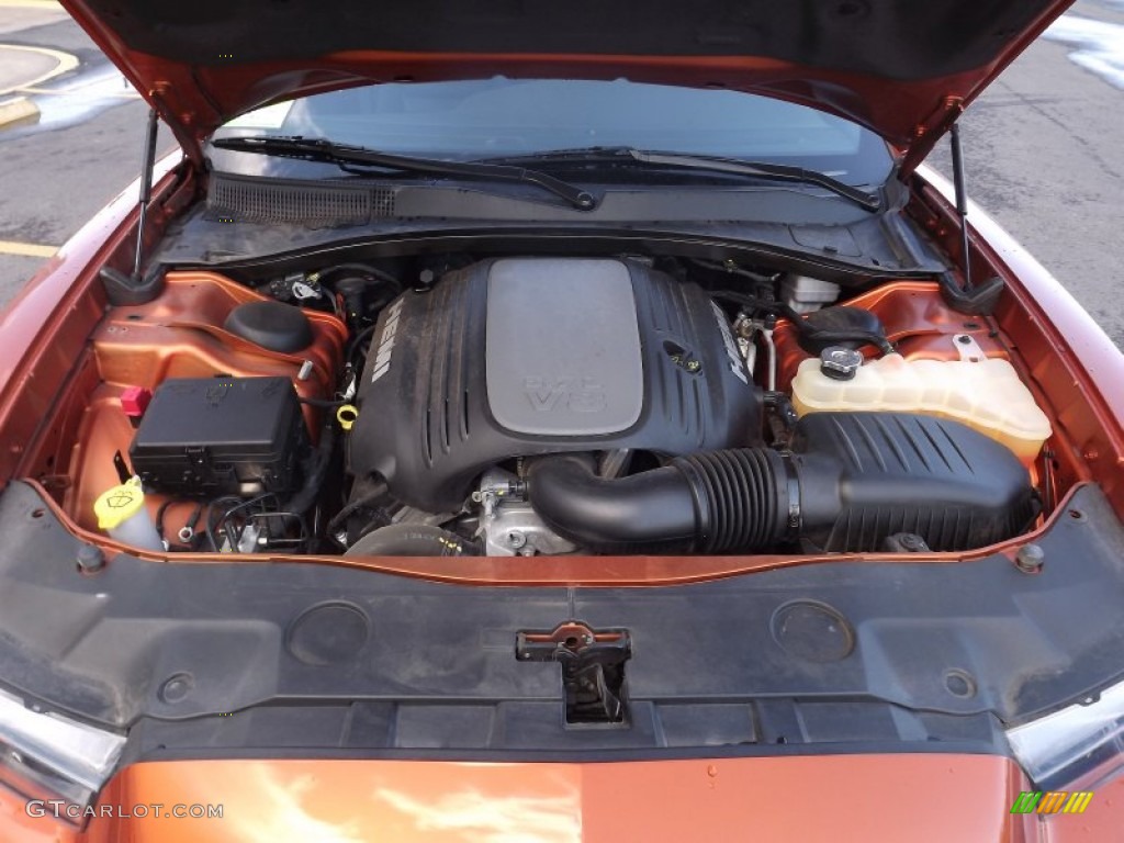 2011 Dodge Charger R/T Plus 5.7 Liter HEMI OHV 16-Valve Dual VVT V8 Engine Photo #78696544
