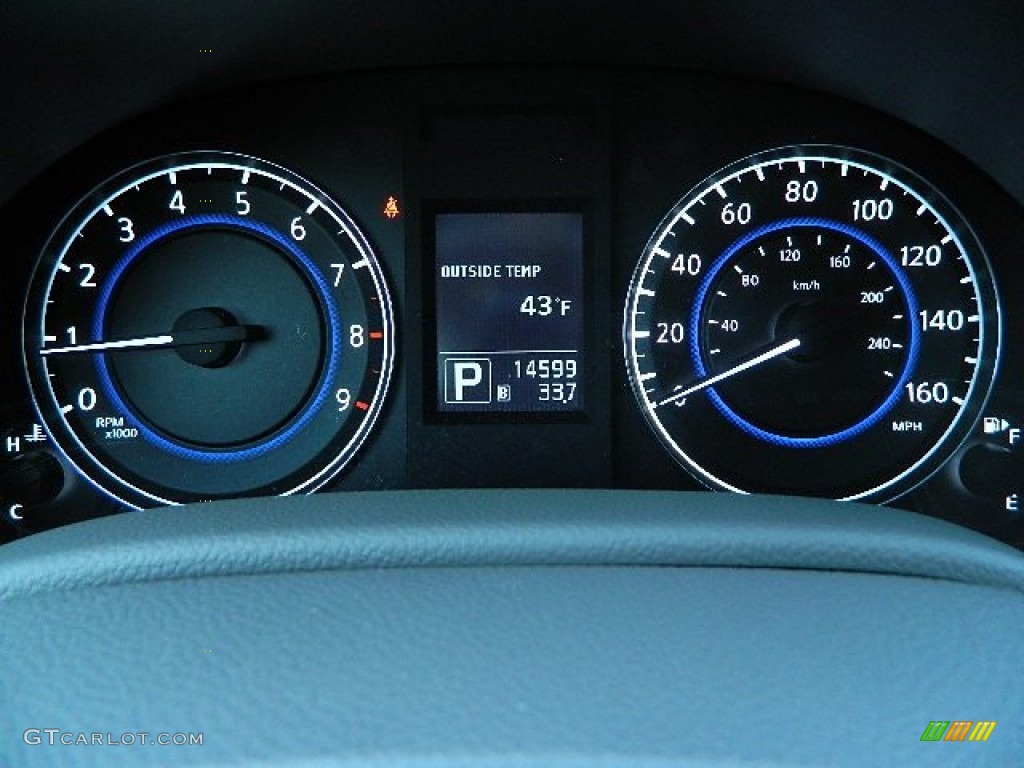 2011 Infiniti G 37 xS AWD Sedan Gauges Photos