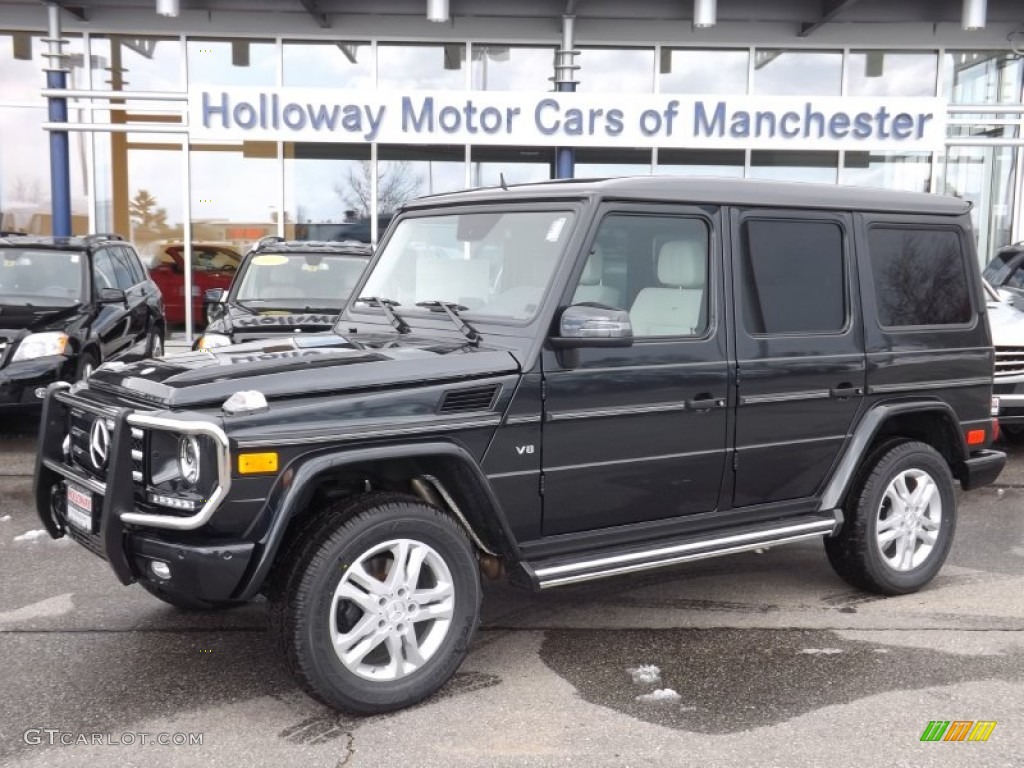 2013 G 550 - Magnetite Black Metallic / designo Porcelain photo #1