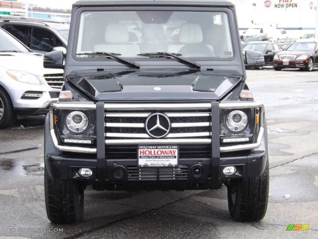2013 G 550 - Magnetite Black Metallic / designo Porcelain photo #2