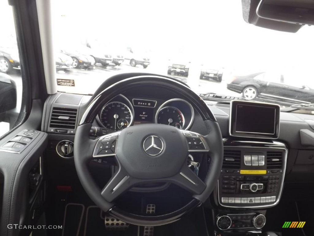 2013 Mercedes-Benz G 550 designo Porcelain Dashboard Photo #78697672