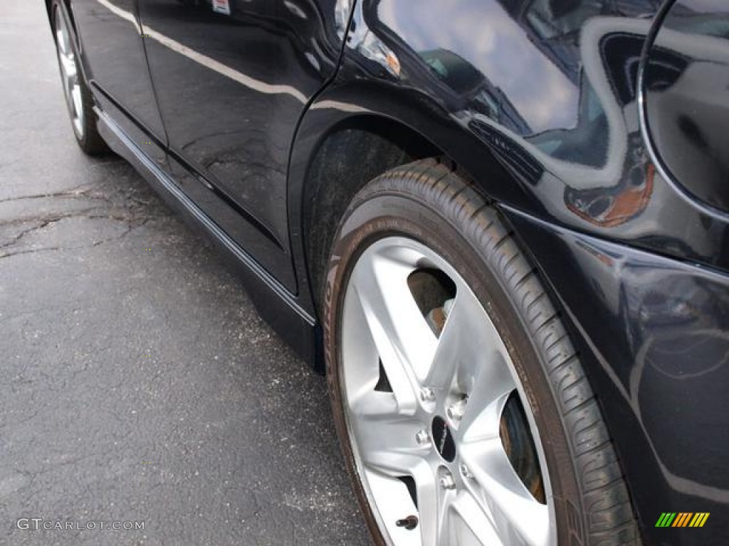 2011 Fusion Sport - Tuxedo Black Metallic / Sport Black/Charcoal Black photo #4