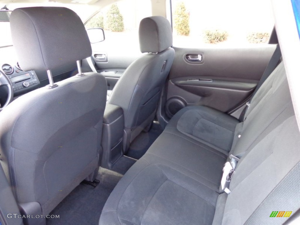 2010 Nissan Rogue S AWD Rear Seat Photo #78699209