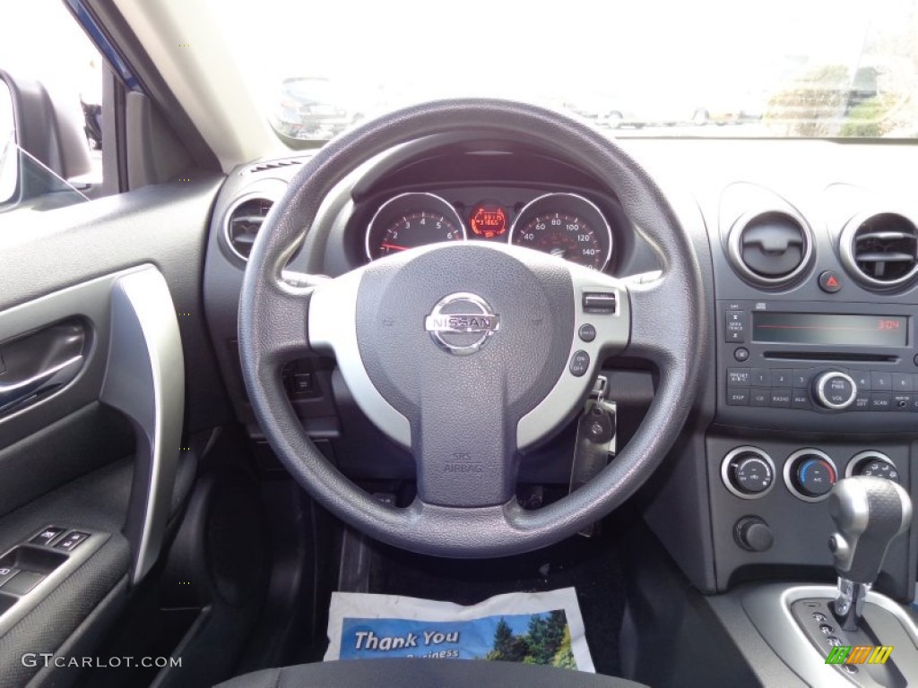 2010 Nissan Rogue S AWD Steering Wheel Photos