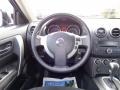 2010 Nissan Rogue Black Interior Steering Wheel Photo
