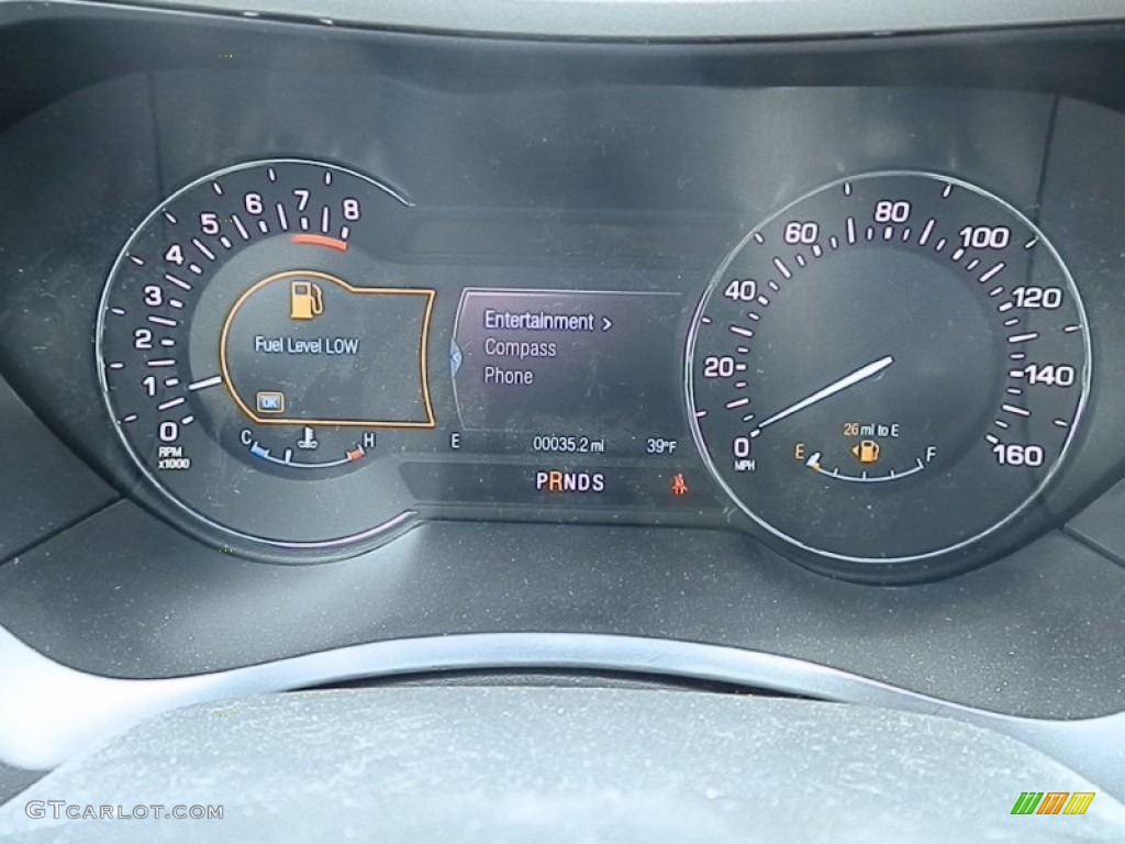 2013 Lincoln MKZ 2.0L EcoBoost AWD Gauges Photo #78699545
