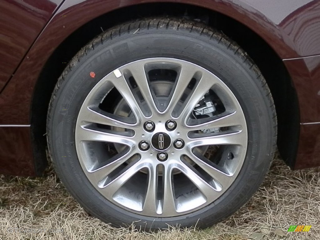 2013 Lincoln MKZ 2.0L EcoBoost AWD Wheel Photo #78699569