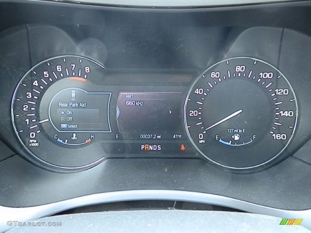 2013 Lincoln MKZ 2.0L EcoBoost AWD Gauges Photo #78699765