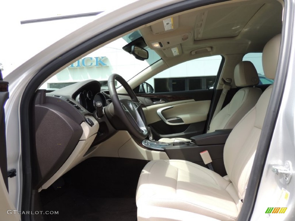 Cashmere Interior 2012 Buick Regal Turbo Photo #78699983