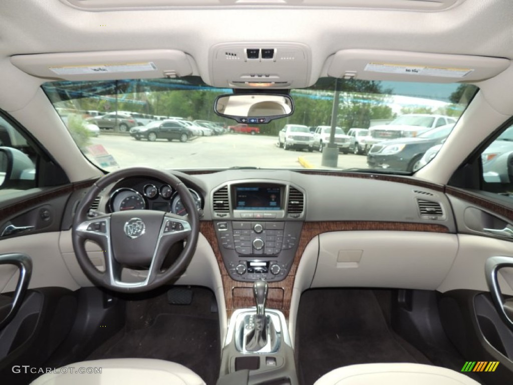 2012 Buick Regal Turbo Cashmere Dashboard Photo #78700004