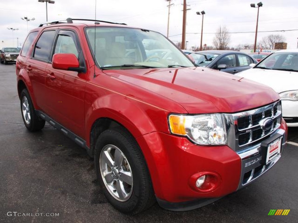 Sangria Red Metallic 2009 Ford Escape Limited V6 Exterior Photo #78700043