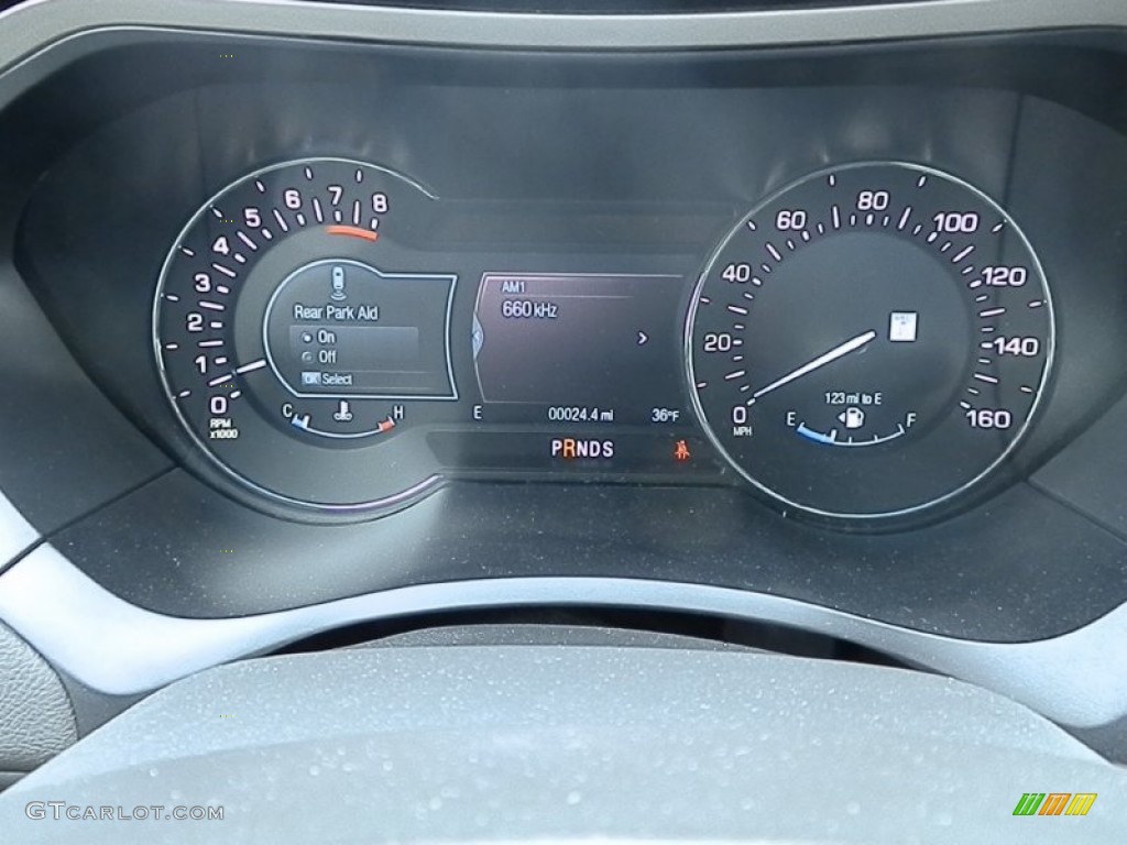 2013 Lincoln MKZ 2.0L EcoBoost AWD Gauges Photo #78700097