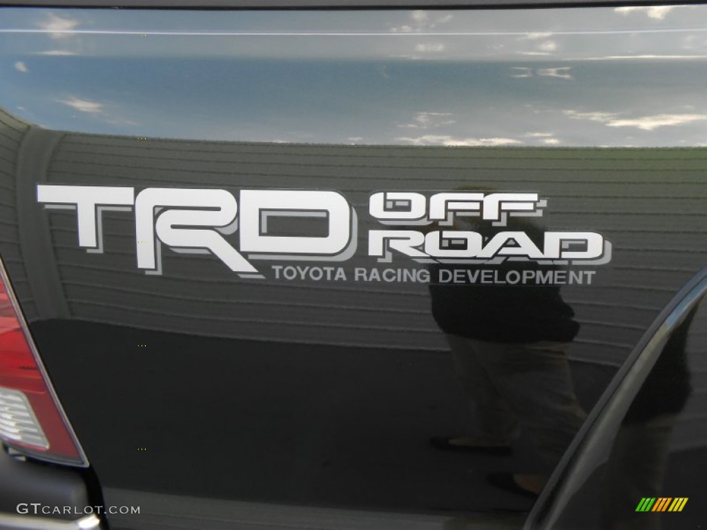 2012 Tacoma V6 TRD Double Cab 4x4 - Spruce Green Mica / Graphite photo #17