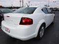 2012 Bright White Dodge Avenger SE  photo #3