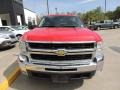 2009 Victory Red Chevrolet Silverado 2500HD LT Crew Cab 4x4  photo #3