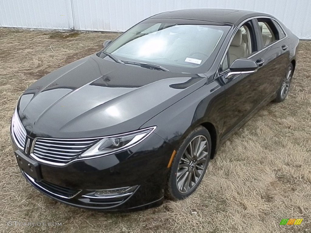 2013 MKZ 2.0L Hybrid FWD - Tuxedo Black / Light Dune photo #1