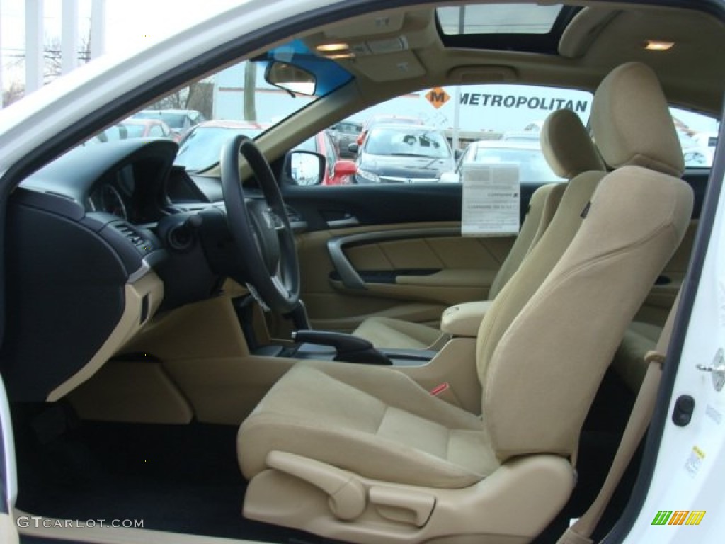 Ivory Interior 2011 Honda Accord EX Coupe Photo #78701627