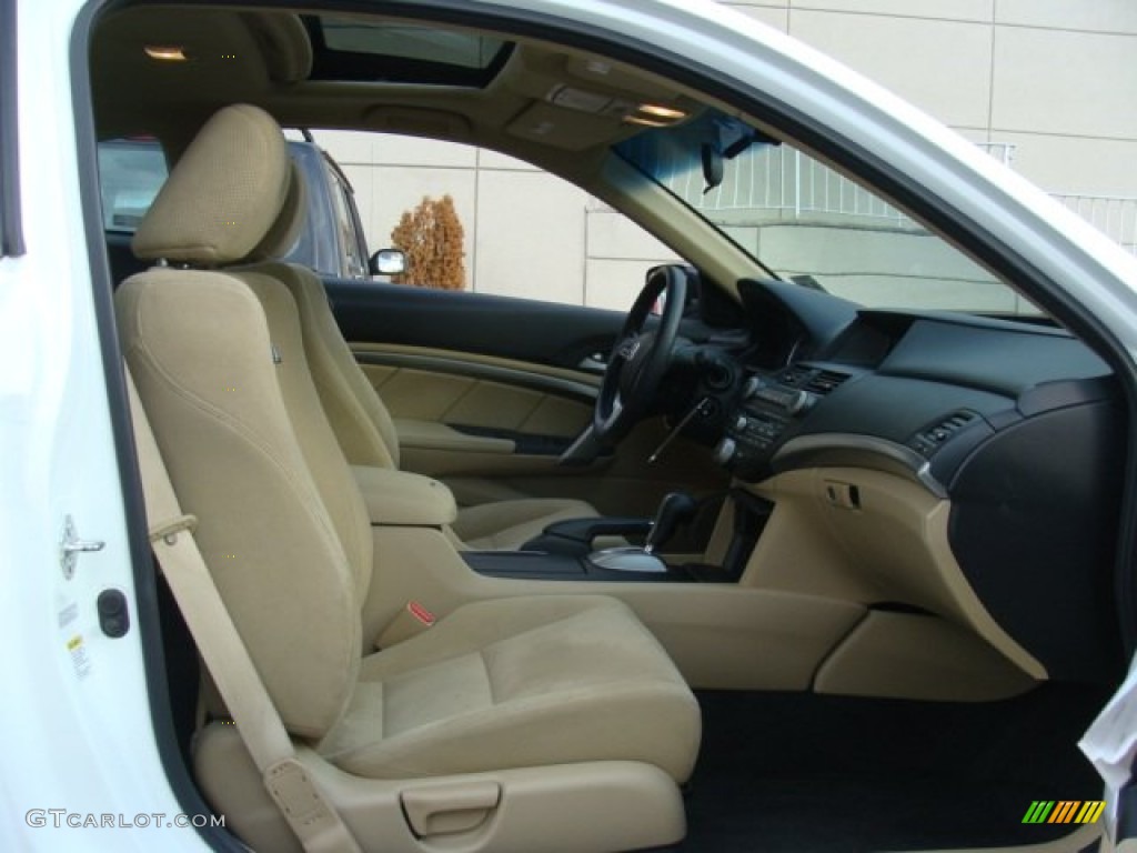 Ivory Interior 2011 Honda Accord EX Coupe Photo #78701643