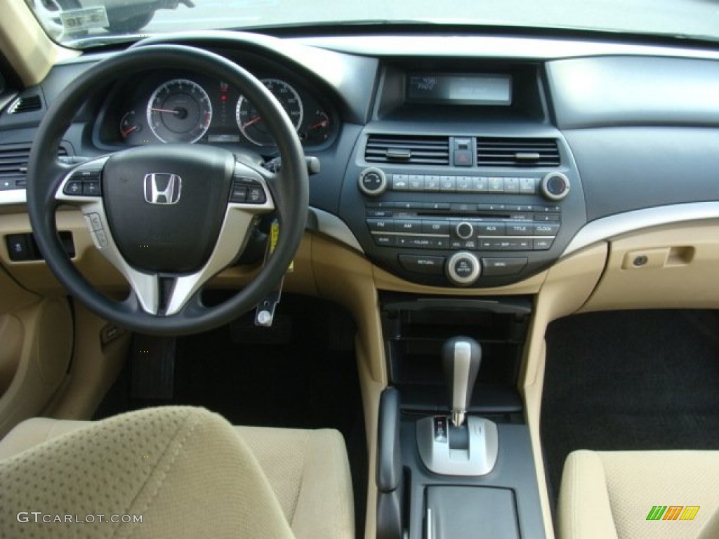 2011 Honda Accord EX Coupe Ivory Dashboard Photo #78701660
