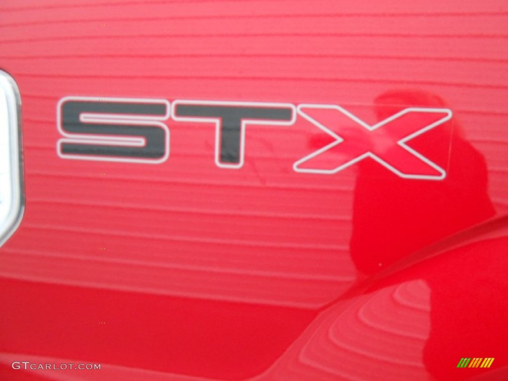2010 F150 STX Regular Cab - Vermillion Red / Medium Stone photo #18