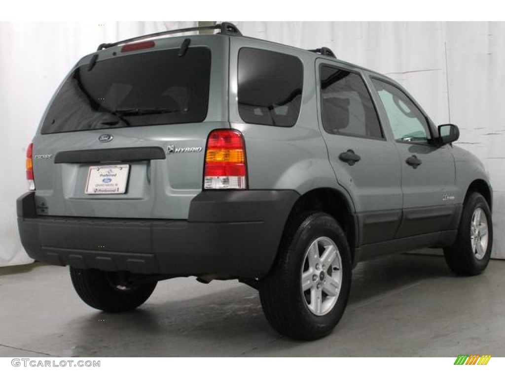 2006 Escape Hybrid - Titanium Green Metallic / Medium/Dark Flint photo #6