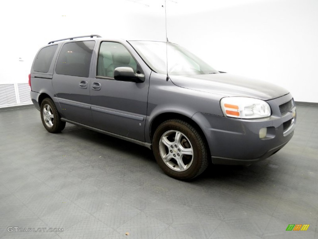 2007 Uplander LT - Blue Granite Metallic / Medium Gray photo #2
