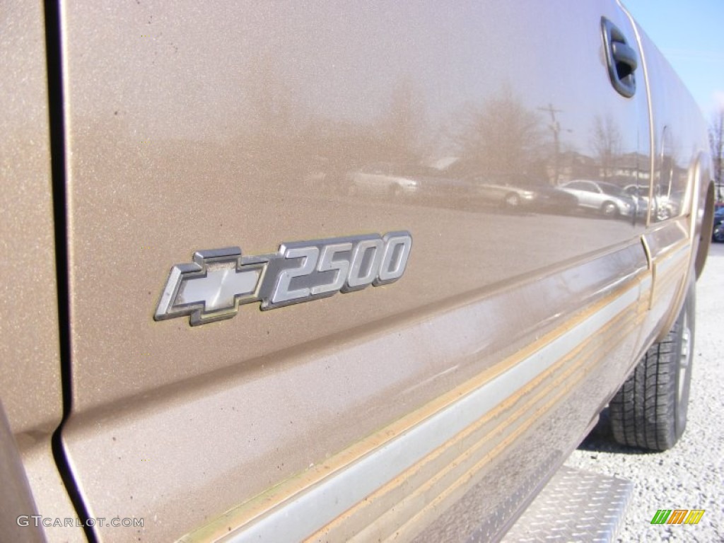1999 Silverado 2500 LS Regular Cab 4x4 - Sunset Gold Metallic / Medium Oak photo #6