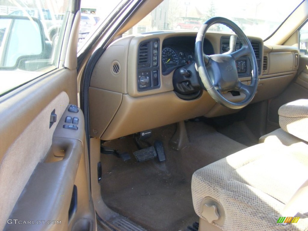 Medium Oak Interior 1999 Chevrolet Silverado 2500 LS Regular Cab 4x4 Photo #78704218