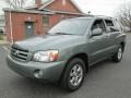 2004 Oasis Green Pearl Toyota Highlander V6  photo #2