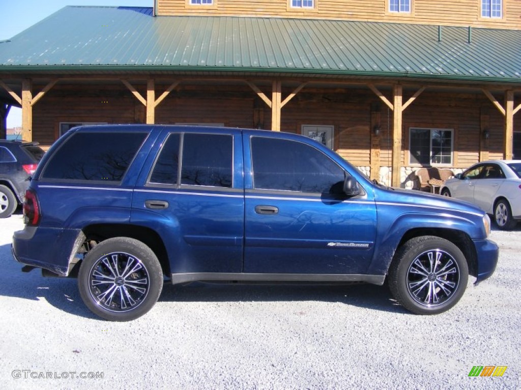 2003 TrailBlazer LT 4x4 - Indigo Blue Metallic / Medium Pewter photo #1