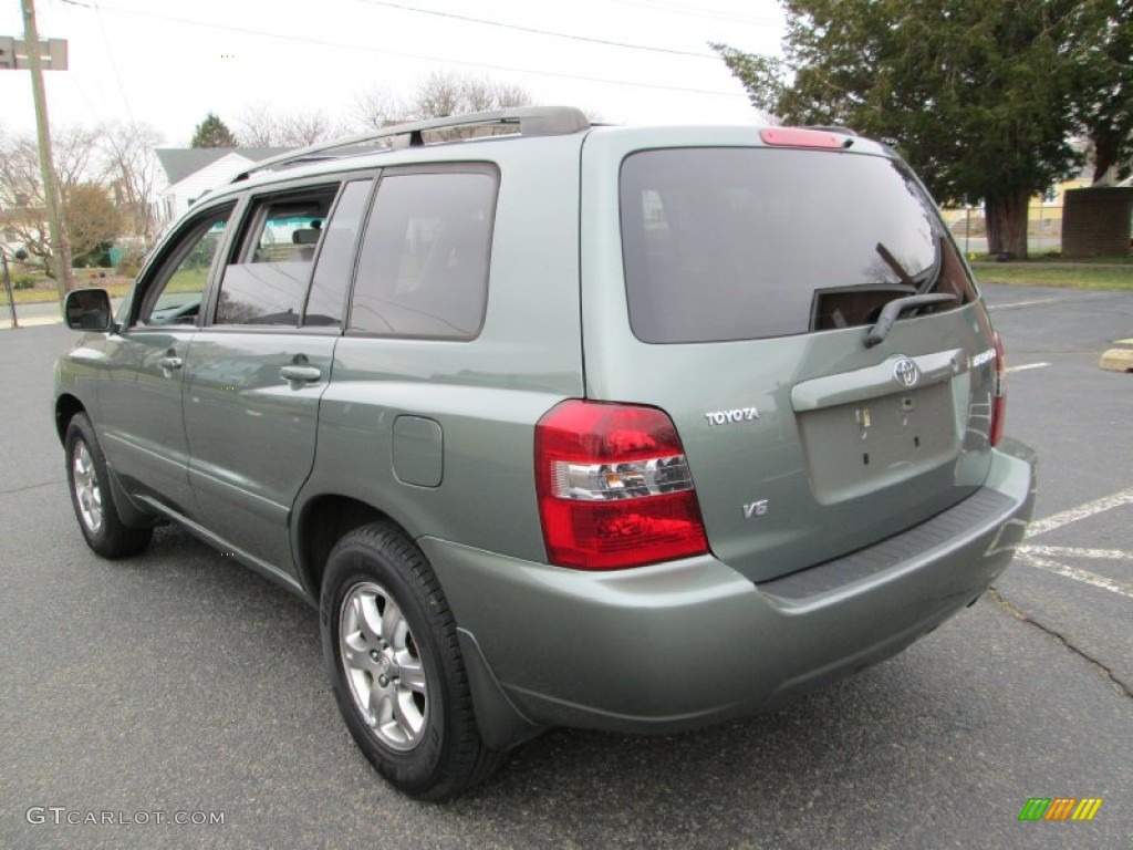 Oasis Green Pearl 2004 Toyota Highlander V6 Exterior Photo #78704942