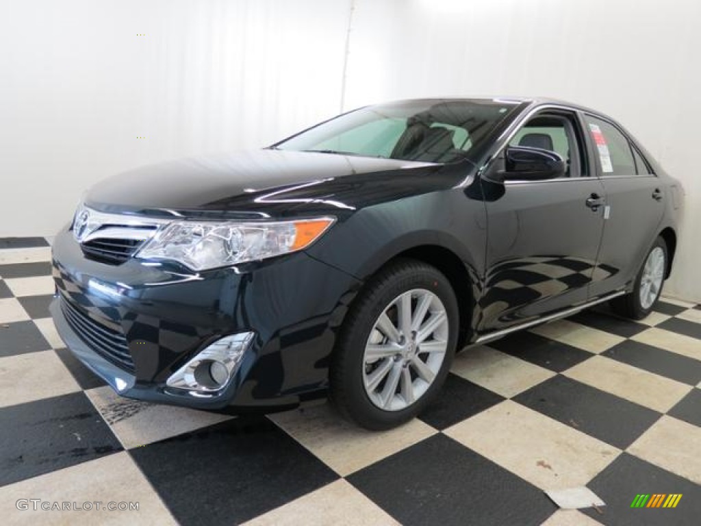 2013 Camry XLE - Cosmic Gray Metallic / Ash photo #3