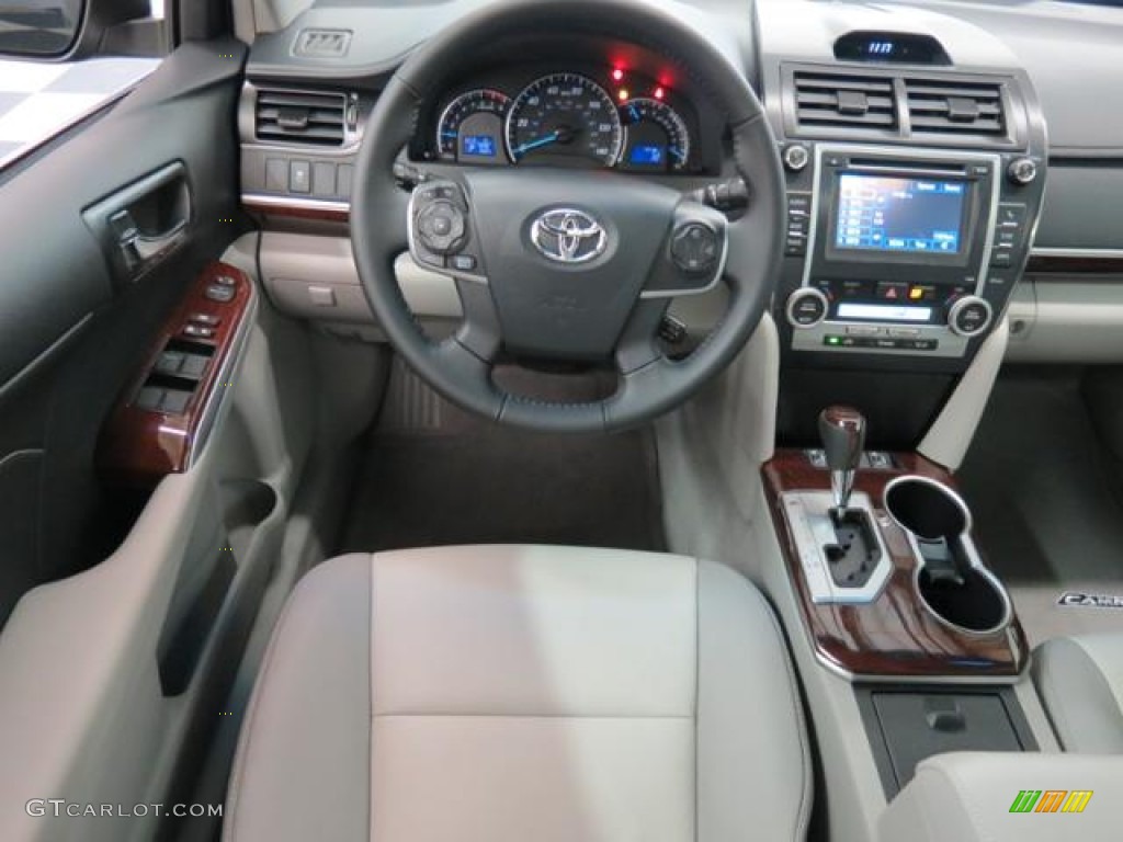 2013 Camry XLE - Cosmic Gray Metallic / Ash photo #5