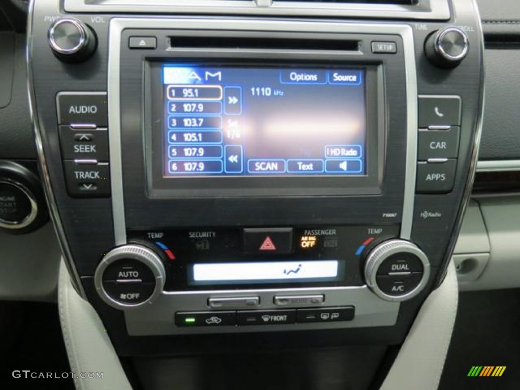 2013 Camry XLE - Cosmic Gray Metallic / Ash photo #13