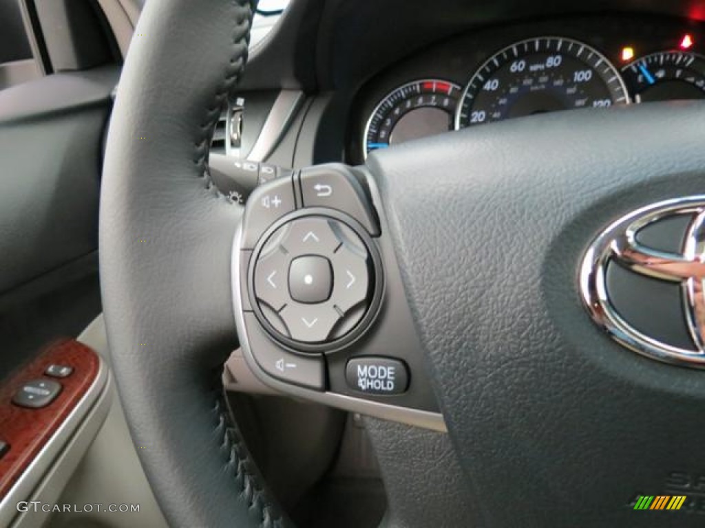 2013 Camry XLE - Cosmic Gray Metallic / Ash photo #16