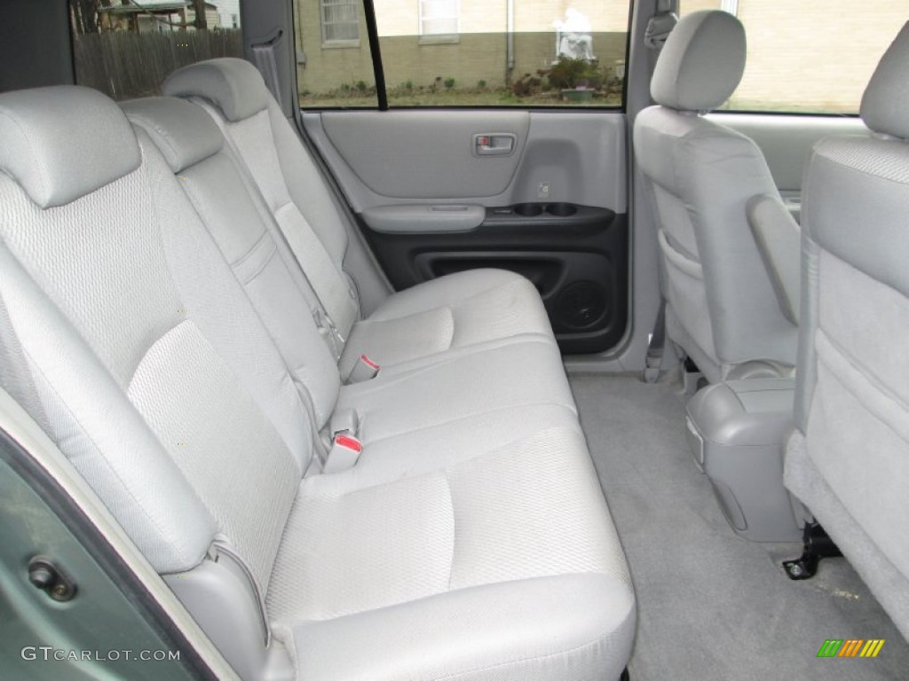 2004 Toyota Highlander V6 Interior Color Photos