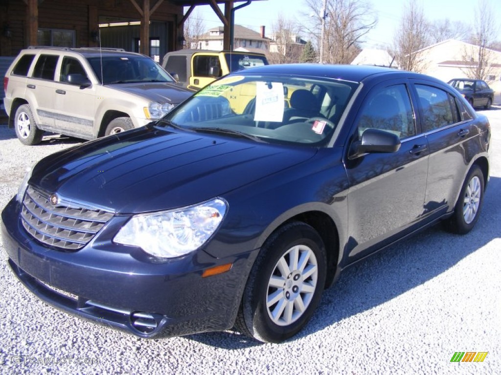 Modern Blue Pearl 2007 Chrysler Sebring Sedan Exterior Photo #78705421