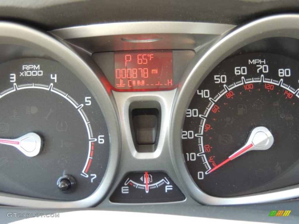 2013 Fiesta SE Hatchback - Violet Gray / Charcoal Black/Light Stone photo #23