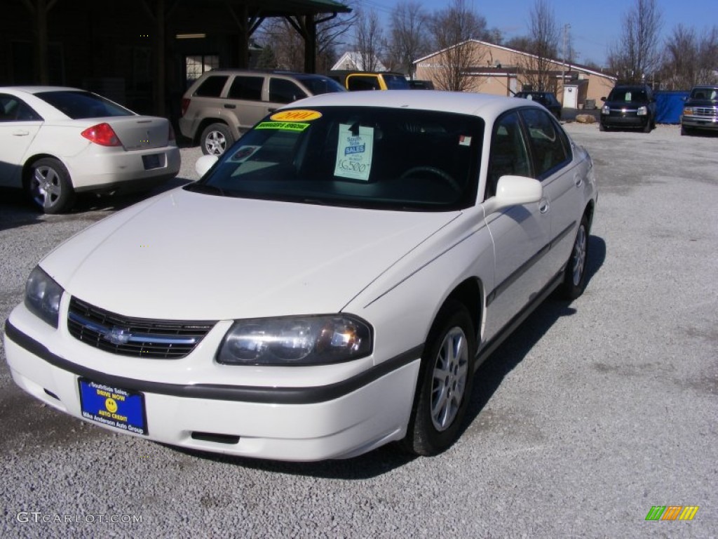 2001 Impala  - White / Regal Blue photo #2