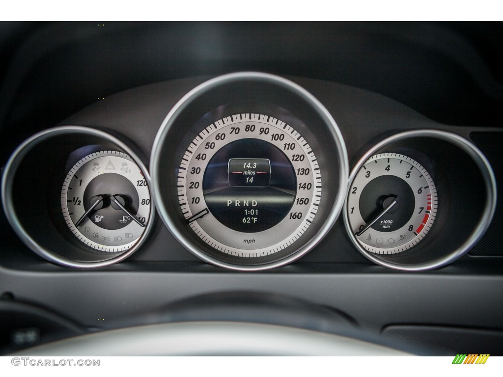 2013 Mercedes-Benz C 250 Sport Gauges Photo #78707315