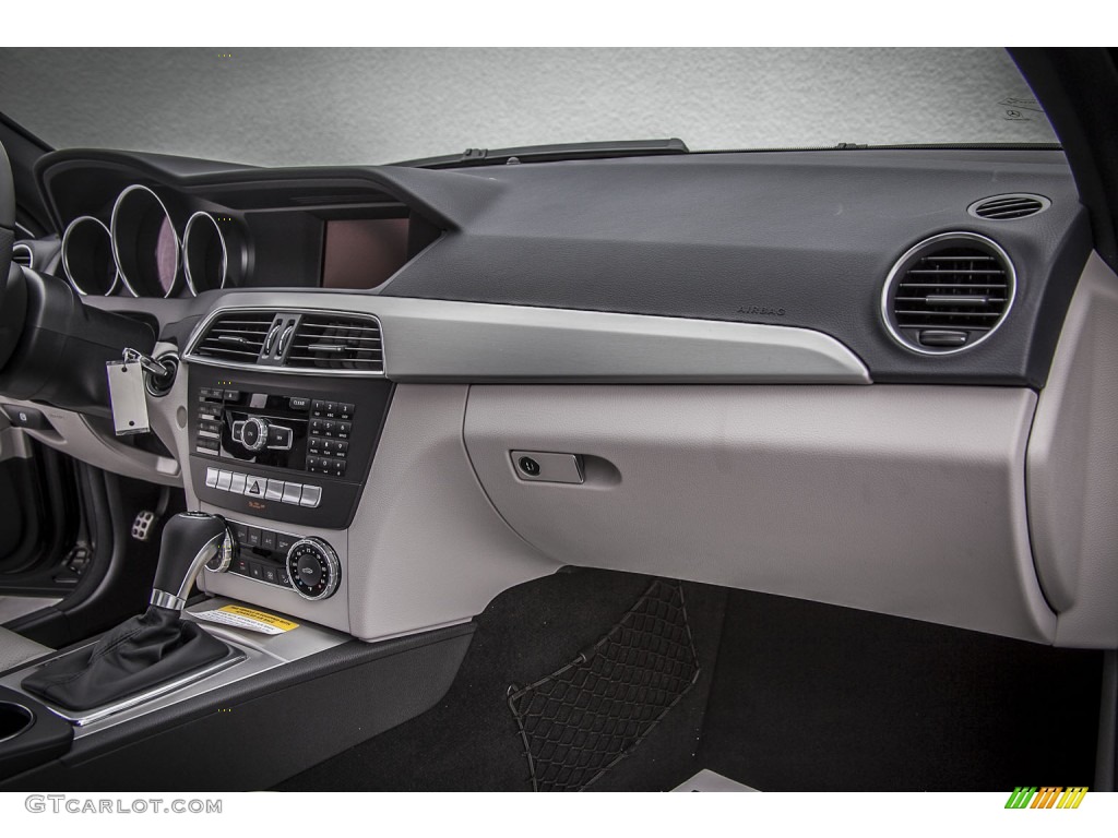 2013 Mercedes-Benz C 250 Sport Ash/Black Dashboard Photo #78707321