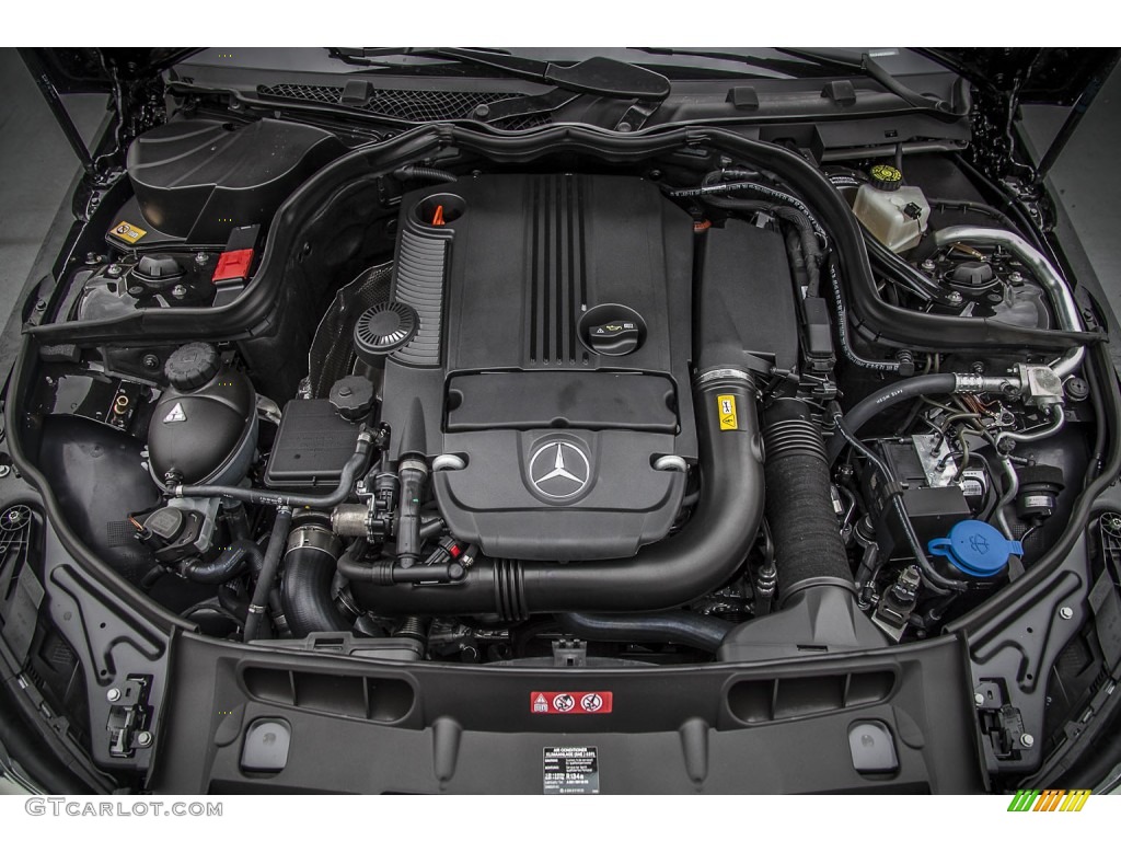2013 Mercedes-Benz C 250 Sport 1.8 Liter DI Turbocharged DOHC 16-Valve VVT 4 Cylinder Engine Photo #78707338