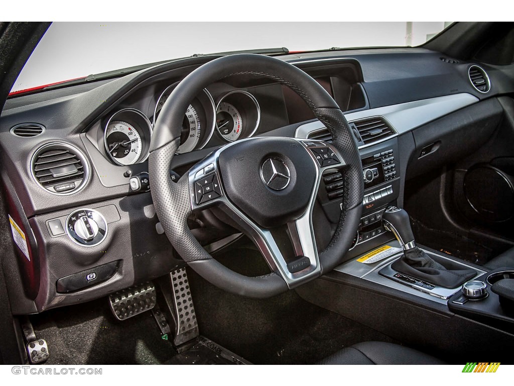 2013 Mercedes-Benz C 250 Sport Black Dashboard Photo #78707777