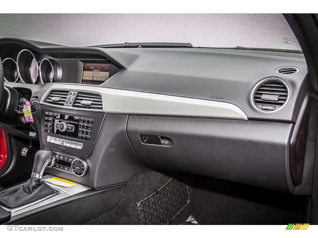2013 Mercedes-Benz C 250 Sport Black Dashboard Photo #78707865
